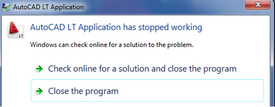 Windows can check online for a solution to the problem.
